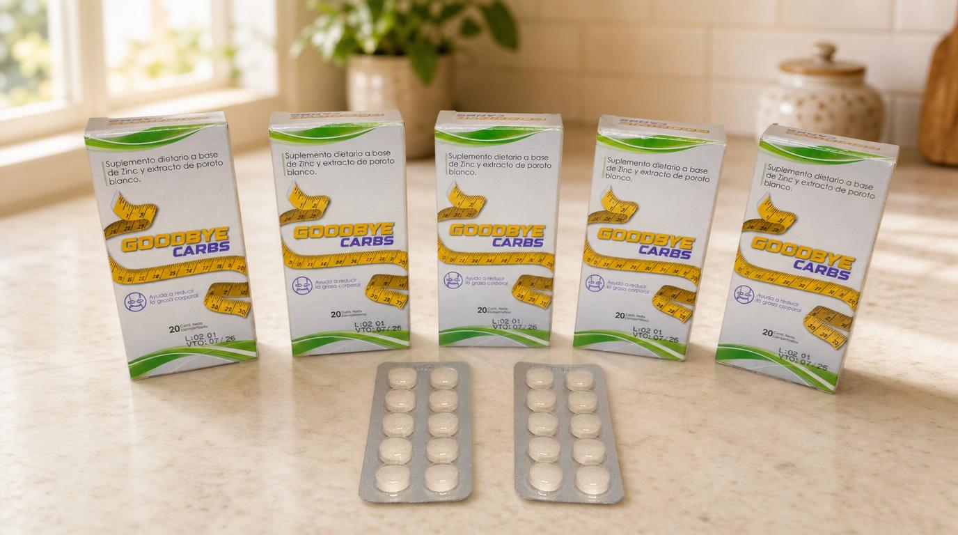 Goodbye Carbs, suplemento dietario